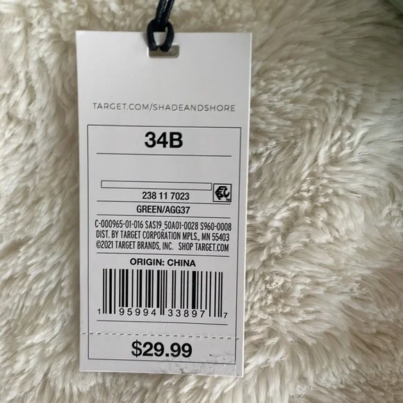 Target Mint Green Bikini Top - Picture 3 of 3